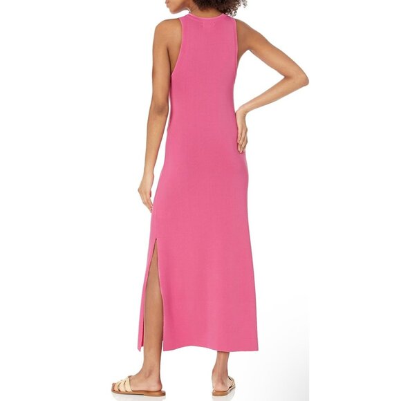The Drop Womens Sleeveless Tank Maxi Dress Pink S - Picture 2 of 3